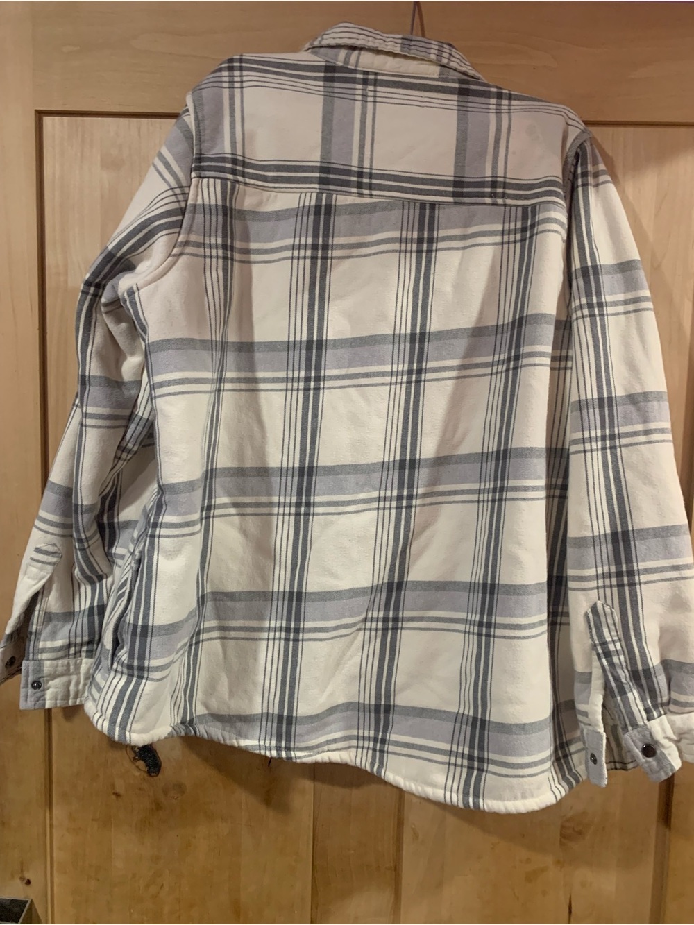 Women's Victory Outfitters Sherpa-Lined Plaid Flannel Shacket